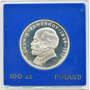 PRL, 100 złotych 1979, L. Zamenhof, Warszawa, UNC