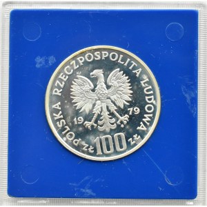 PRL, 100 złotych 1979, L. Zamenhof, Warszawa, UNC