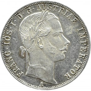 Austro-Węgry, Franciszek Józef I, 1 floren 1860 A, Wiedeń