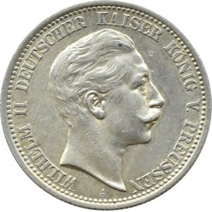 Niemcy, Prusy, Wilhelm II, 2 marki 1907 A, Berlin