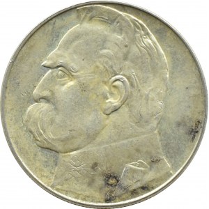 II RP, Józef Piłsudski, 10 złotych 1939, Warszawa