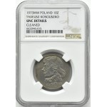 PRL, T. Kościuszko, 10 złotych 1973, Warszawa, NGC UNC Details