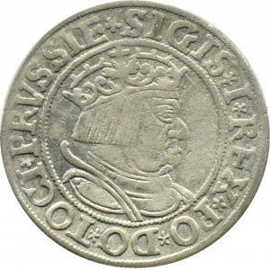 Zygmunt I Stary, grosz 1534, Toruń POPIERSIE W KORONIE