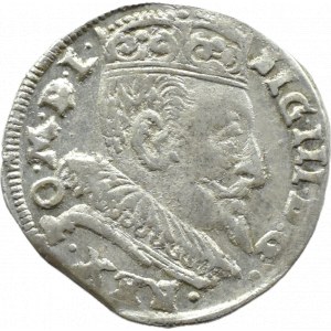 Zygmunt III Waza, trojak 1595, Wilno, CHALECKI
