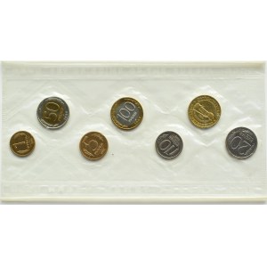 ZSRR, set monet 9 szt 1992 w folii, Leningrad