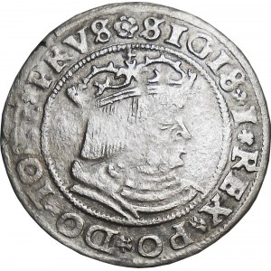 Zygmunt I Stary, grosz 1529, Toruń ILUSTROWANY