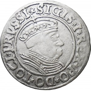 Zygmunt I Stary, grosz 1534, Toruń BARDZO RZADKI R*