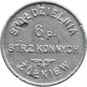 Żółkiew, 6. Pułk Strzelców Konnych - 1 złoty
