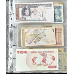 Świat, lot ponad 330 banknotów z całego świata w klaserze