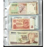 Świat, lot ponad 330 banknotów z całego świata w klaserze
