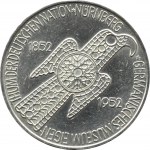 Niemcy, RFN, 5 marek 1952 D, Monachium, BARDZO RZADKIE