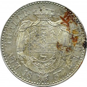 Niemcy, Braunschweig-Lüneburg, Wilhelm, talar 1837 C.v.C., Braunschweig, RZADKI