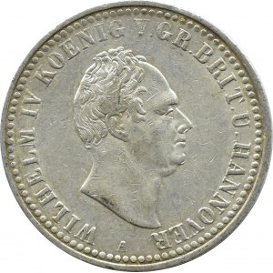Niemcy, Hannover, Wilhelm IV, talar 1836 A, Causthal