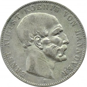 Niemcy, Hannover, Ernst August, talar 1850 B, Hannover