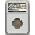 Rosja, Aleksander II, 20 kopiejek 1861, bez liter mincerza, Paryż, NGC MS62