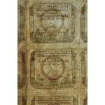 Francja, arkusz na 50 soli 1793, seria 3013