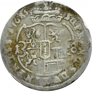 Niemcy, Prusy, Fryderyk Wilhelm I, ort 1685 LCS, Berlin