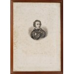 Komplet trzech XIX-wiecznych grafik z wielkimi postaciami francuskiej historii