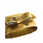 A pair of decorative napkin rings