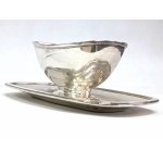 Silver-plated saucepan, Ercuis, France