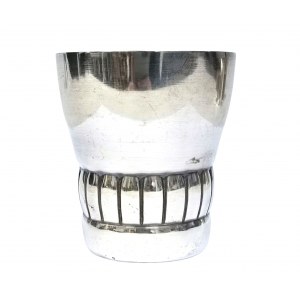 Silver-plated mug, France