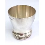 Silver-plated mug, France