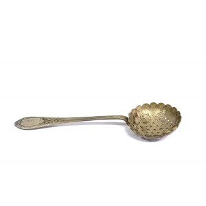 Silver-plated powdered sugar spoon