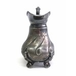 Silver-plated decorative jug
