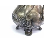Silver-plated decorative jug