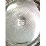 Silver-plated keepsake set for baptism, France
