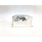 Silver-plated keepsake set for baptism, France