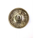 Silver sombrero ashtray (825), Mexico
