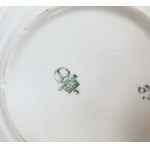 Folk vintage ceramic Kashubian ashtray, Lubiana