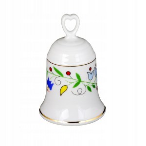 Decorative bell with Kashubian pattern