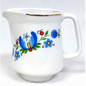 Folk vintage Kashubian jug/dairy, Lubiana