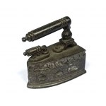 Decorative vintage iron figurine