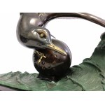 Irénée Rochard (1906-1984), Kaminanzug mit Möwe, Art Nouveau, Frankreich