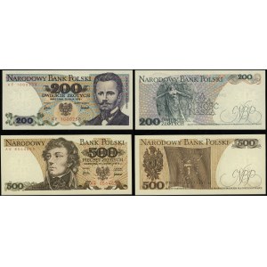 Polska, zestaw 2 banknotów, 1976