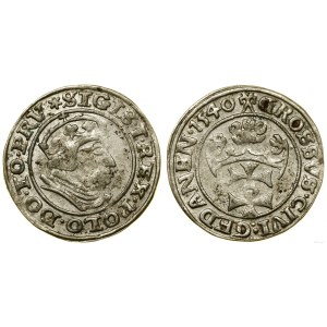 Polska, grosz, 1540, Gdańsk