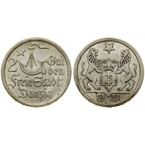 Polska, 2 guldeny, 1923, Utrecht