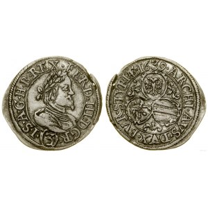 Austria, 3 krajcary, 1639, Graz