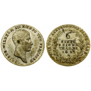 Niemcy, 1/6 talara, 1813 A, Berlin