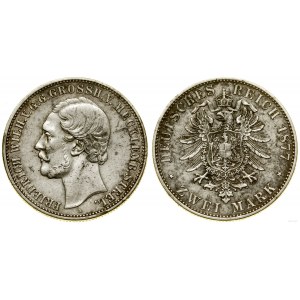 Niemcy, 2 marki, 1877 A, Berlin