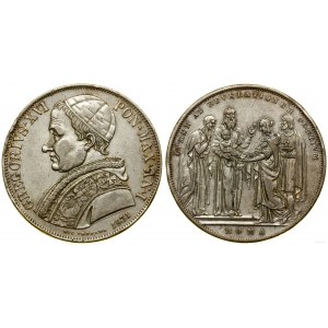 Watykan (Państwo Kościelne), scudo, 1831, Rzym