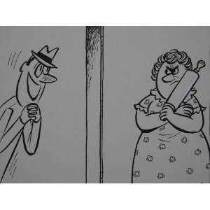 MIKLASZEWSKI Gwidon (1912-1999) - QUE TU ES GENTILLE AVEC MOI!
