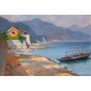 Bronisława Rychter-Janowska (1868 Krakau - 1953 Krakau), Von der italienischen Küste (Ghifa), 1926