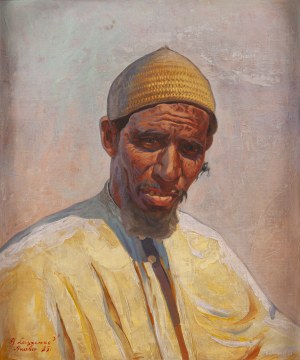 Aleksander Laszenko (1883 Annówka - 1944 Włocławek), Mężczyzna z Akaby, 1935