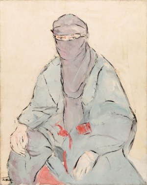 Włodzimierz Terlikowski (1873 Poraj k. Łodzi - 1951 Paryż), Portret orientalny