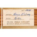 Moses (Moise) Kisling (1891 Krakau - 1953 Paris), Akt, 1918