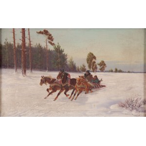 Alexander Makovsky (1869 - 1924), Rushing four